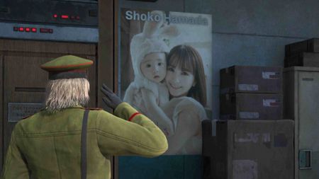 A poster in Metal Gear Solid Delta