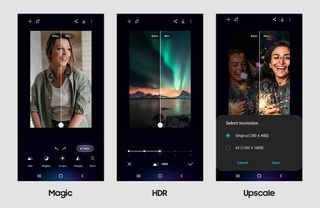 Samsung Galaxy Enhance-X AI photo editor app