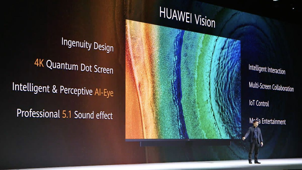 Huawei Vision is a 4K Quantum Dot TV packed full of AI 