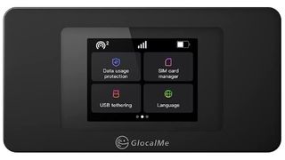 best mobile hotspot: Product shot of Glocalme U3x Mobile Wi-fi Hotspot