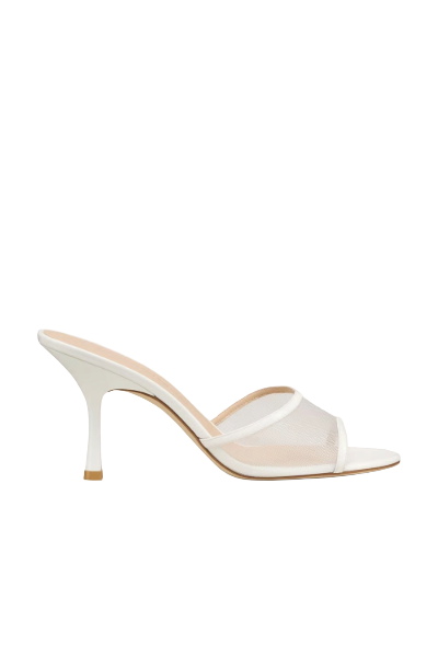 Stuart Weitzman, Bareitall Slide Sandal 85