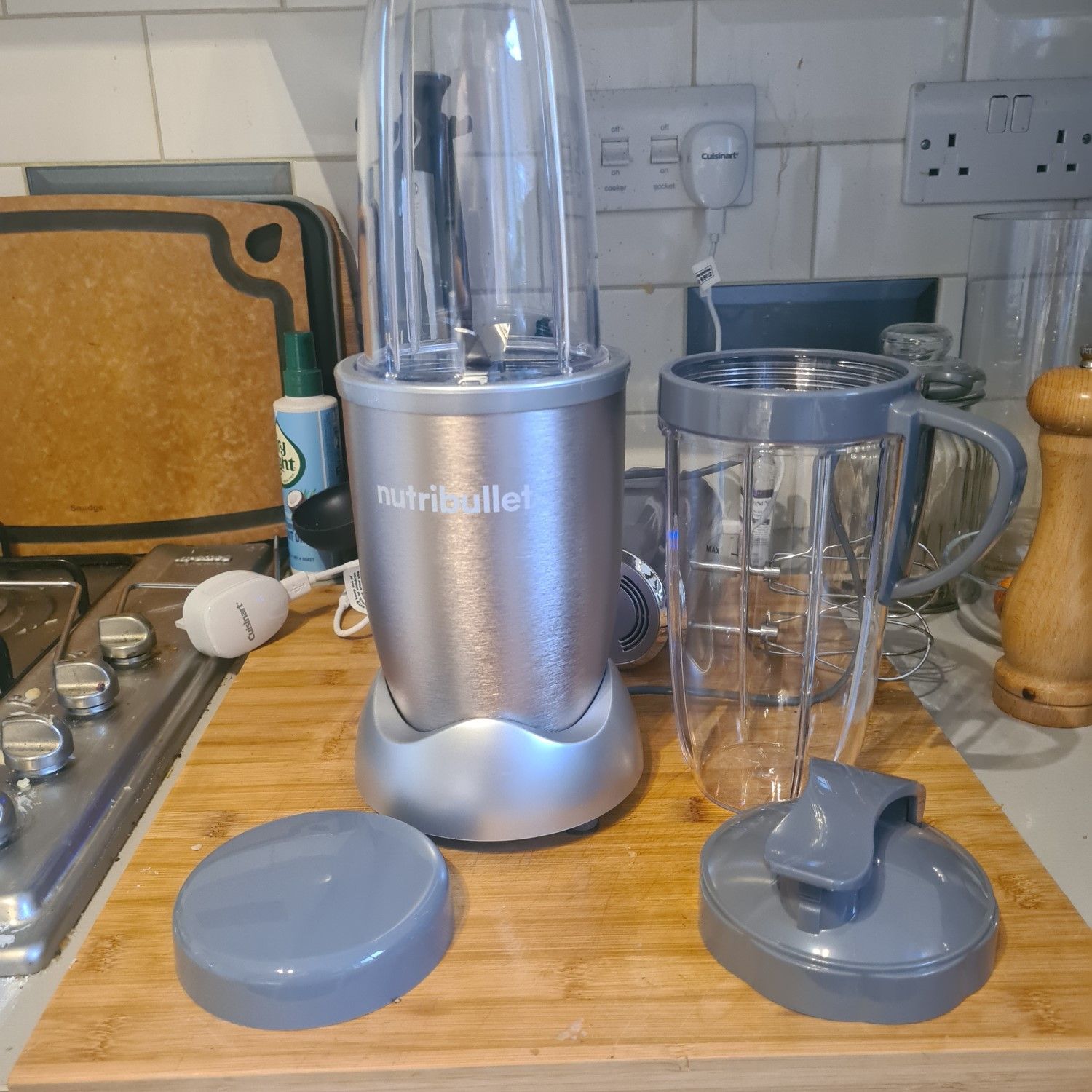 The NutriBullet Pro 900 all set up