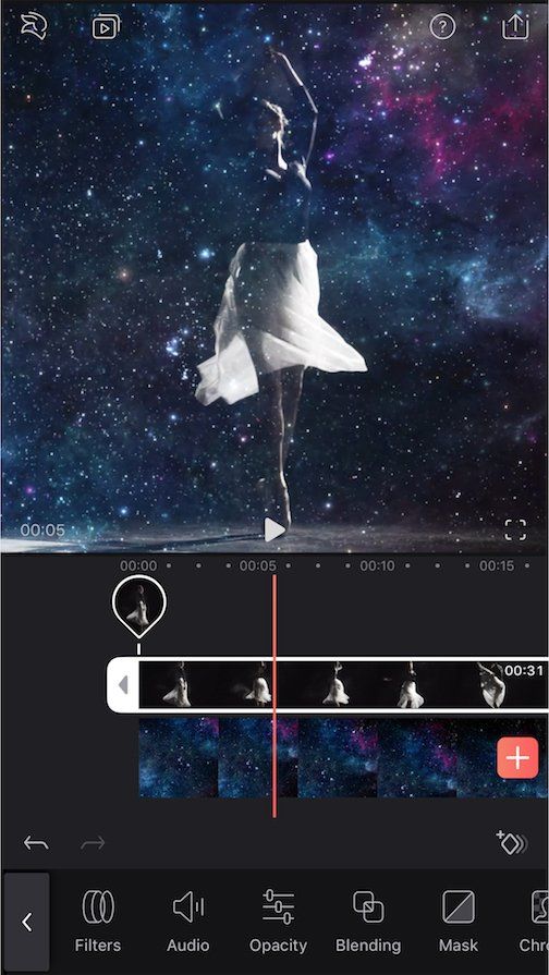 You can animate objects and erase green screens with Videoleap for iOS