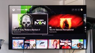 Samsung S90D TV with Xbox Game Pass 