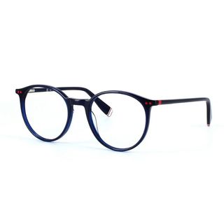 Fornax blue rounded glasses