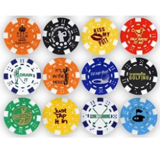 Da Vinci Golf Ball Marker Poker Chip Collection