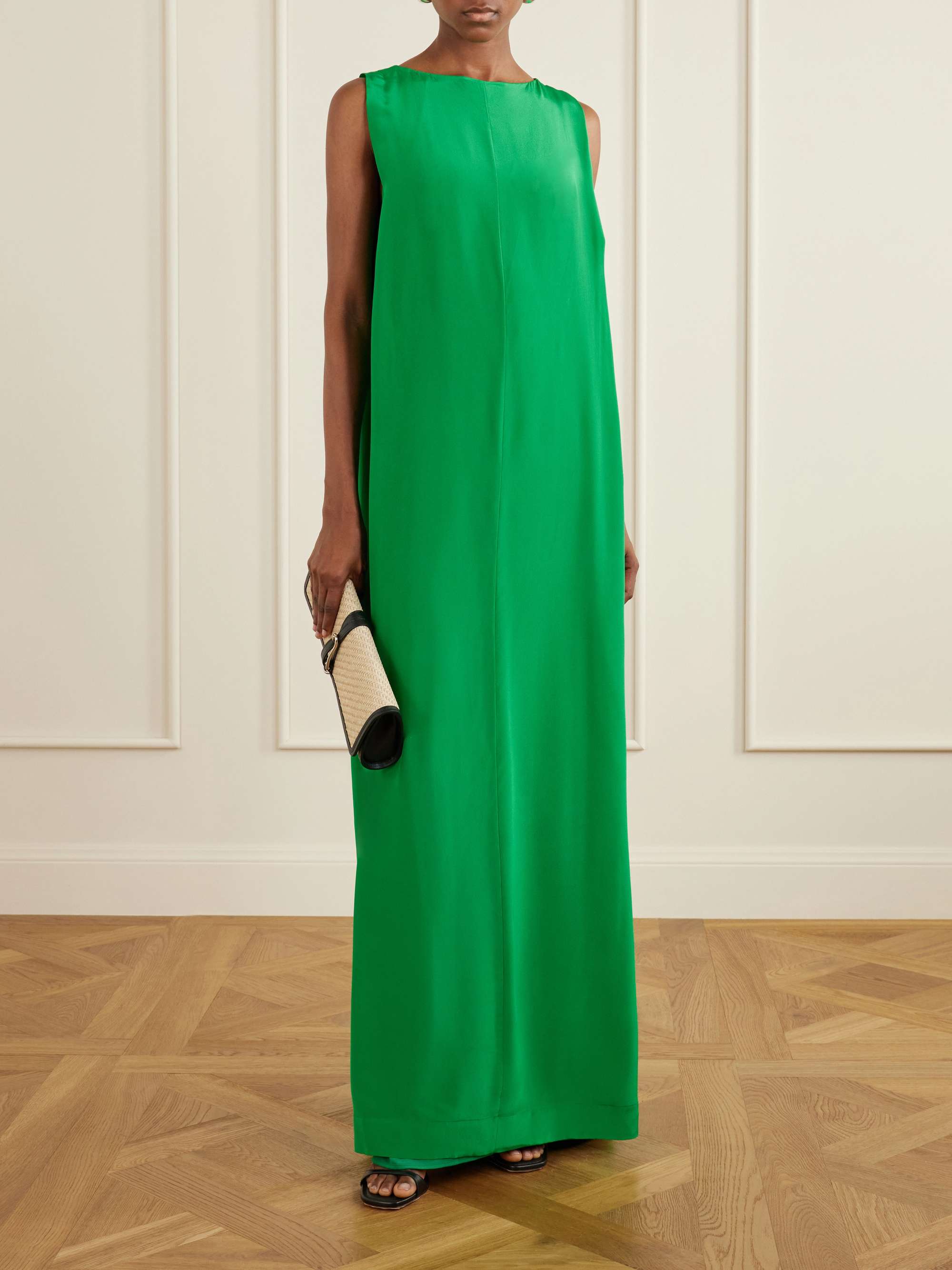 Dalia Silk Maxi Dress