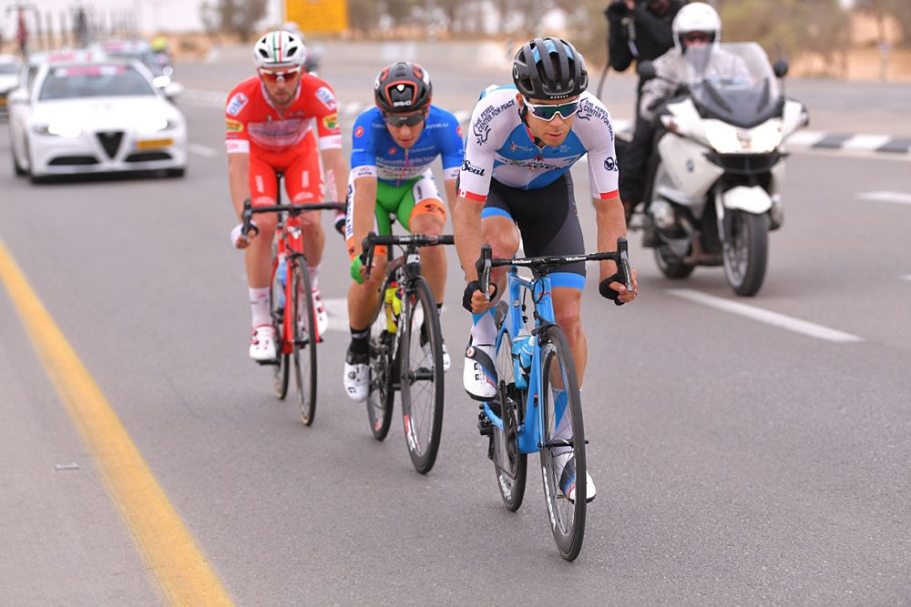 Guillaume Boivin (Israel Cycling Academy) is once again in the breakaway at the Giro d'Italia