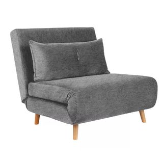 Habitat Roma Single Fabric Chairbed - Grey