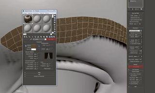 Use the Material Editor to tweak your hair
