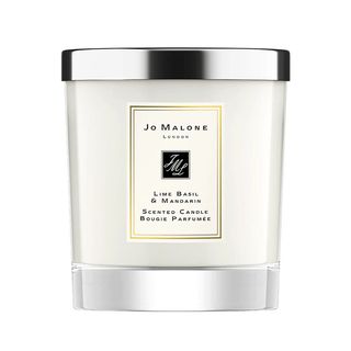  Jo Malone Lime Basil & Mandarin Home Candle, one of w&h's 50th birthday gift ideas