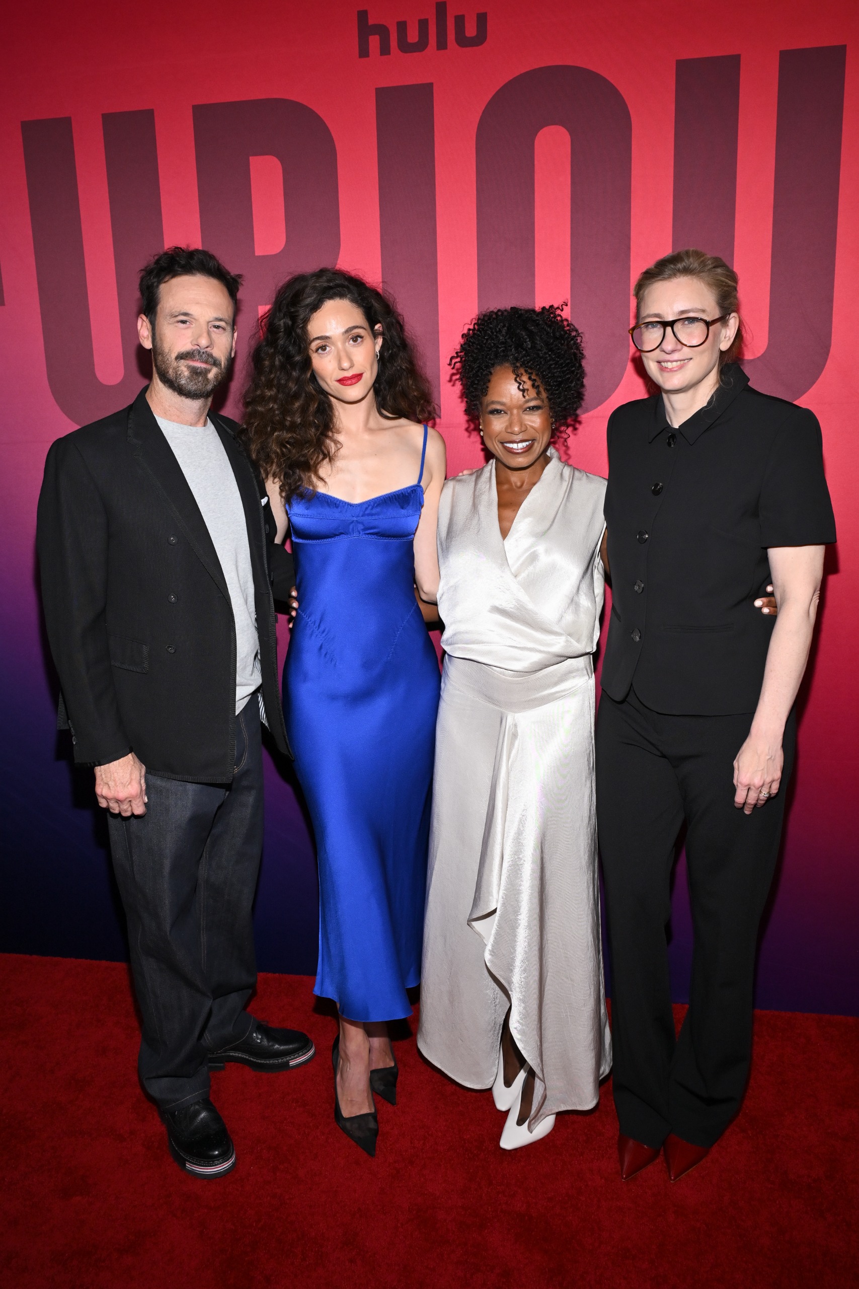 Scoot McNairy, Emmy Rossum, Quincy Tyler Bernstine and Elizabeth Meriwether at the "Furious" Los Angeles Special Screening held at DGA Theater on August 27, 2026