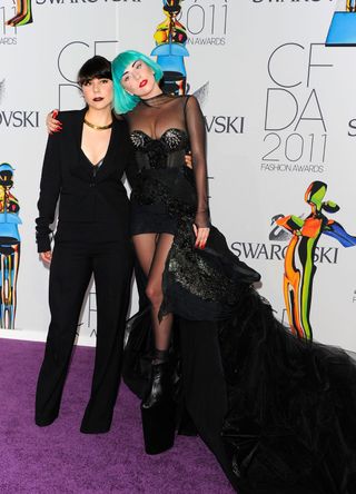 Natali Germanotta and Lady Gaga