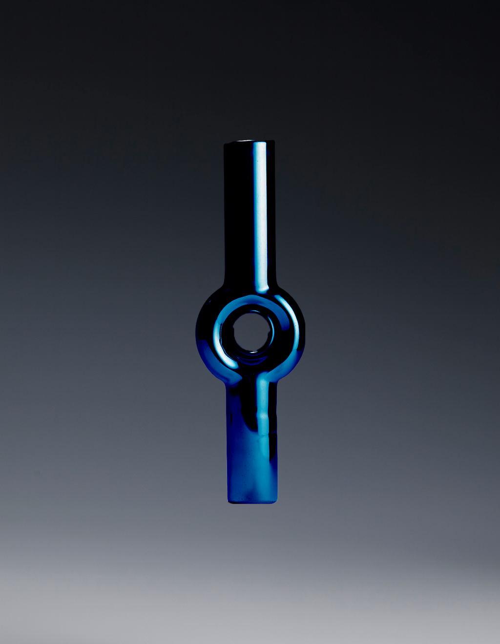 Limited Edition [p-003] Charlotte Pipe [blue Chrome]