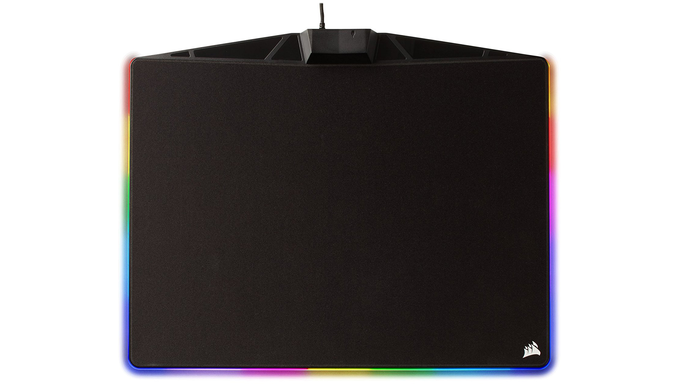 Corsair MM800 RGB Polaris von oben auf einem weißen Hintergrund