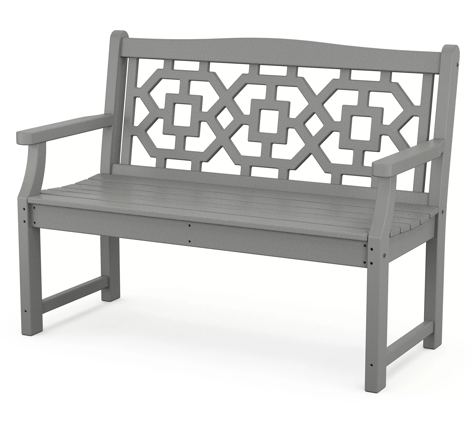 Martha Stewart by Polywood Chinoiserie 48" Garden Bench