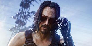 Keanu Reeves in Cyberpunk 2077