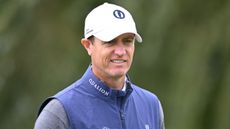 Nicolas Colsaerts smiling at the Open de France