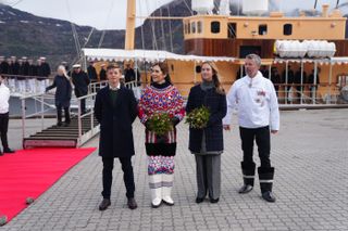 Queen Mary of Denmark and King Frederik X visit Greenland