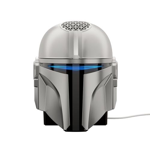 Echo Dot Star Wars Bundle: Includes Echo Dot and the Mandalorian Helmet Stand