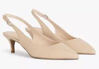 Greece Kitten Heel Sling-back Court Shoes | $96.11/£75 | John Lewis &amp; Partners
