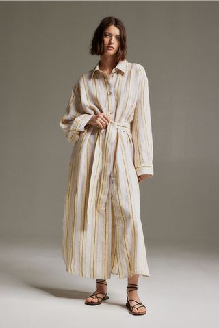 Linen Shirt Dress