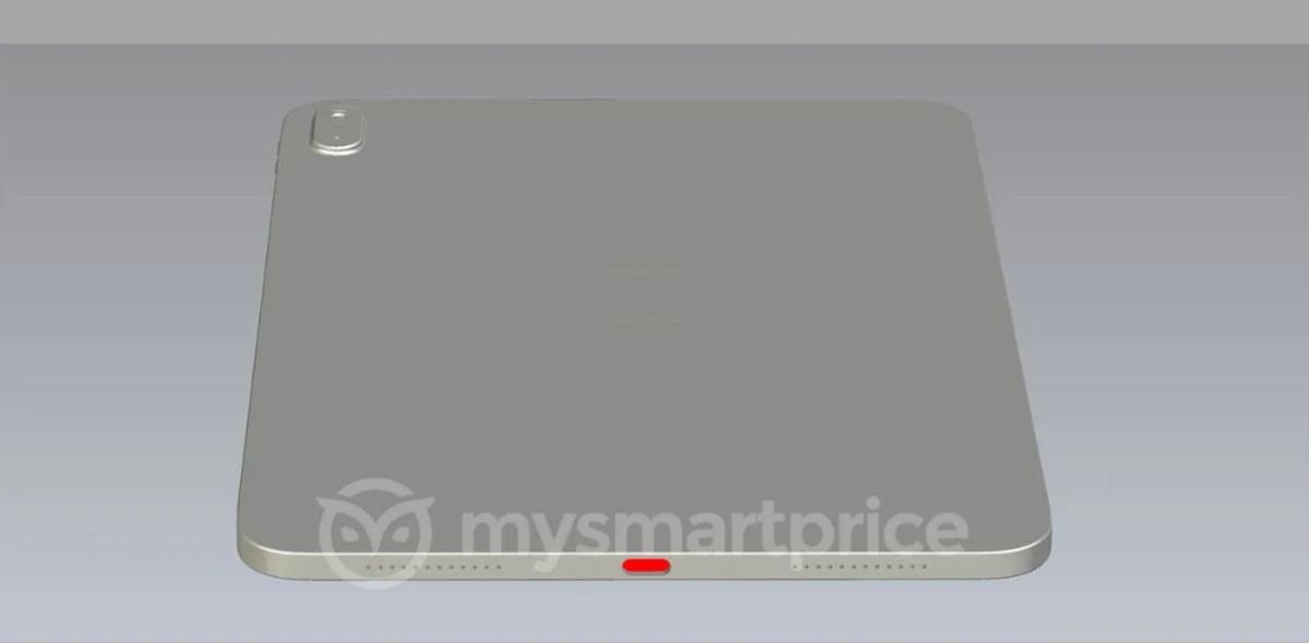 iPad 2022 CAD render