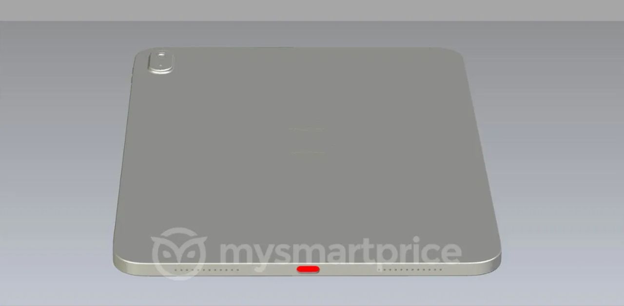 iPad 2022 CAD render