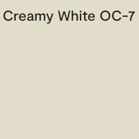 Creamy White OC-7
Available at Benjamin Moore
