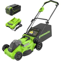 Greenworks 40V 16" Brushless Cordless (Push) Lawn Mower | was $299.99, now $209.49 at Amazon (save 30%)