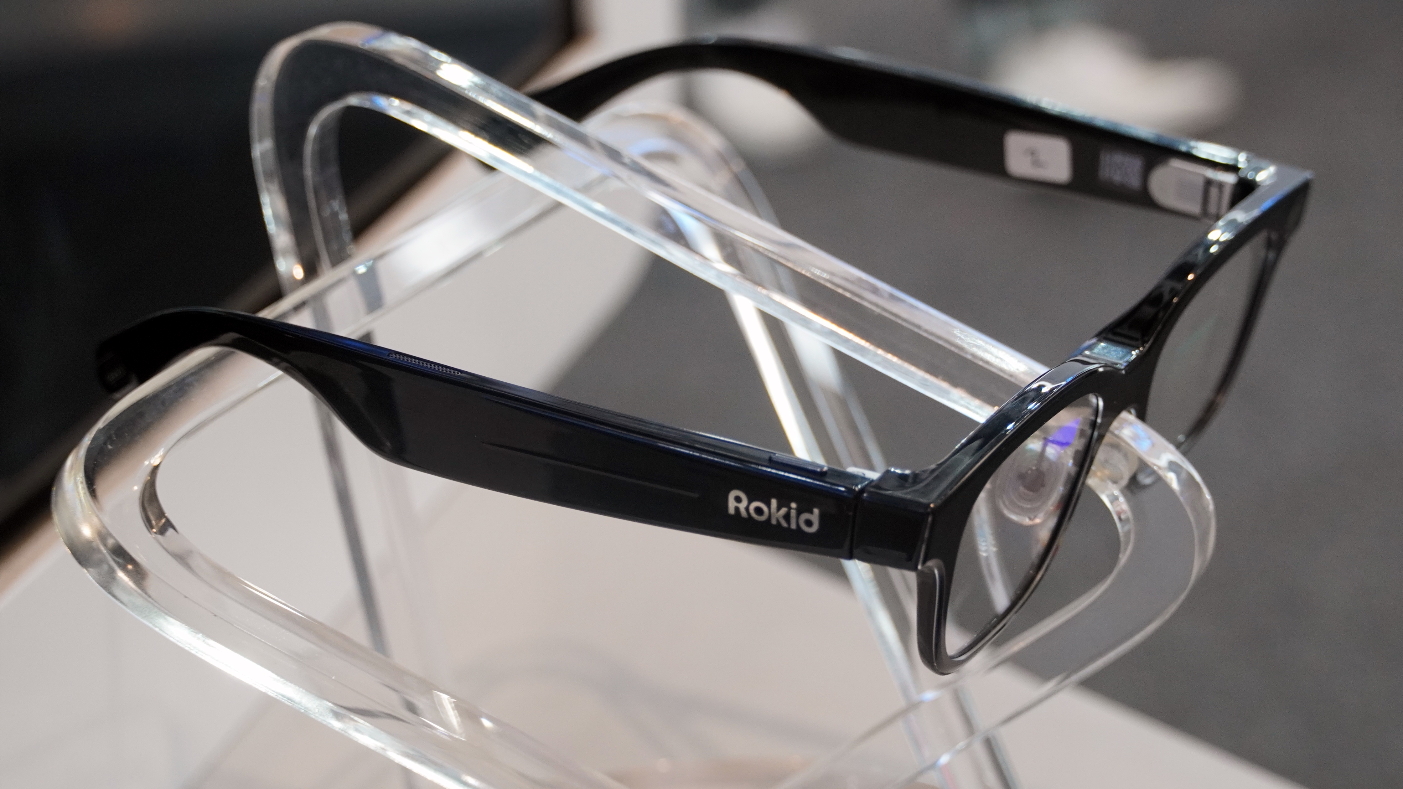 The Rokid Glasses on display at IFA 2025.