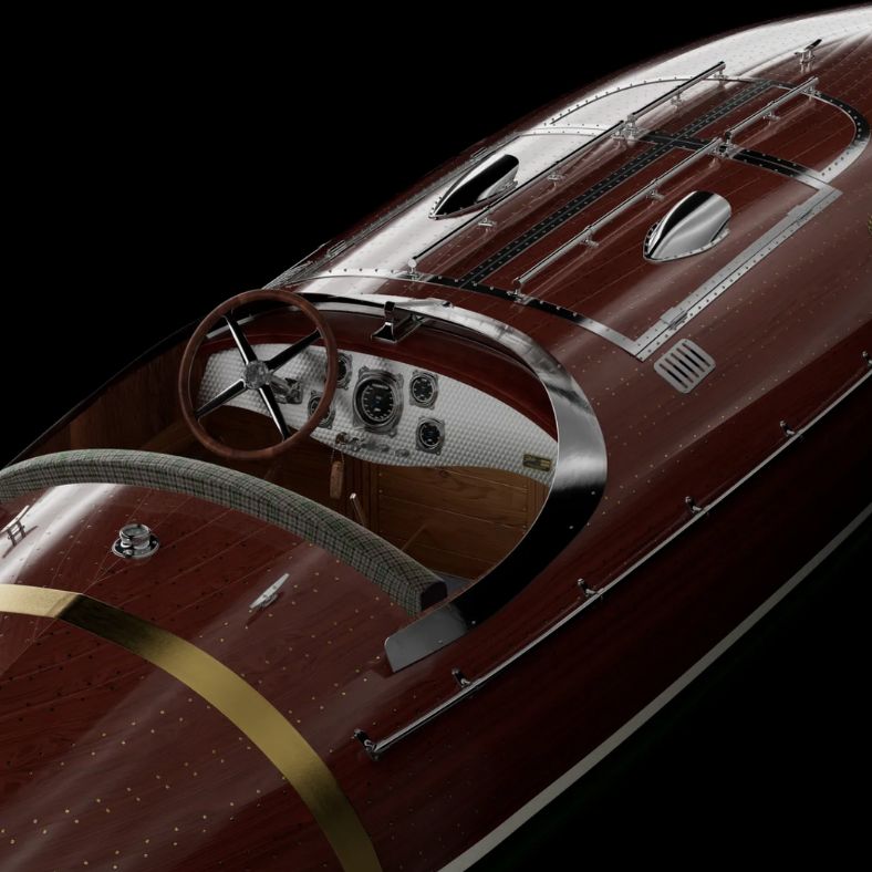an image of the Hunstman boat