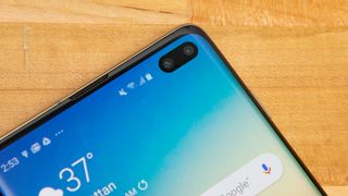 The Samsung Galaxy S10 Plus. Image credit: TechRadar