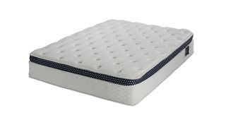 The WinkBed mattress shown with a Euro-pillow top