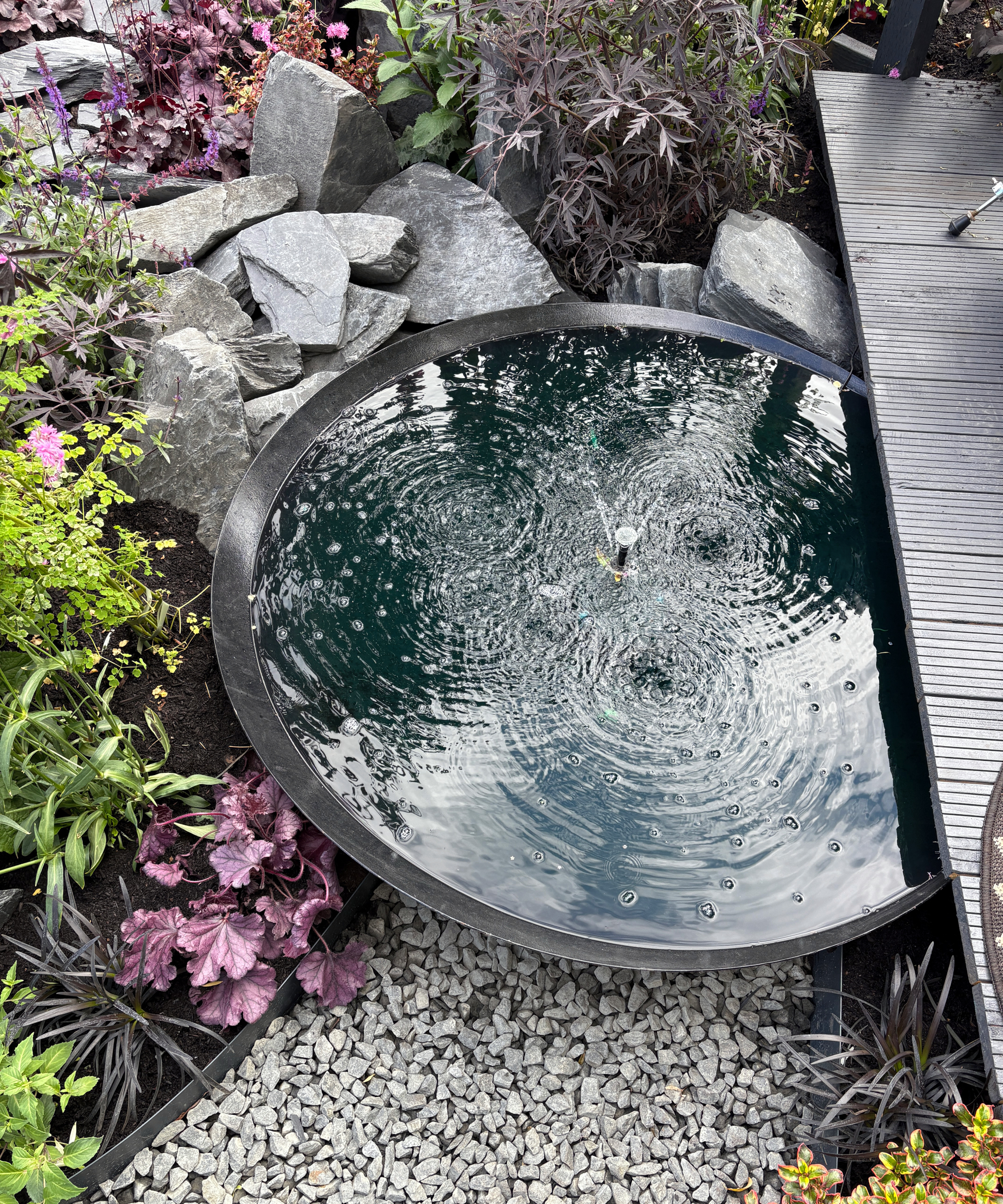 garden water feature
