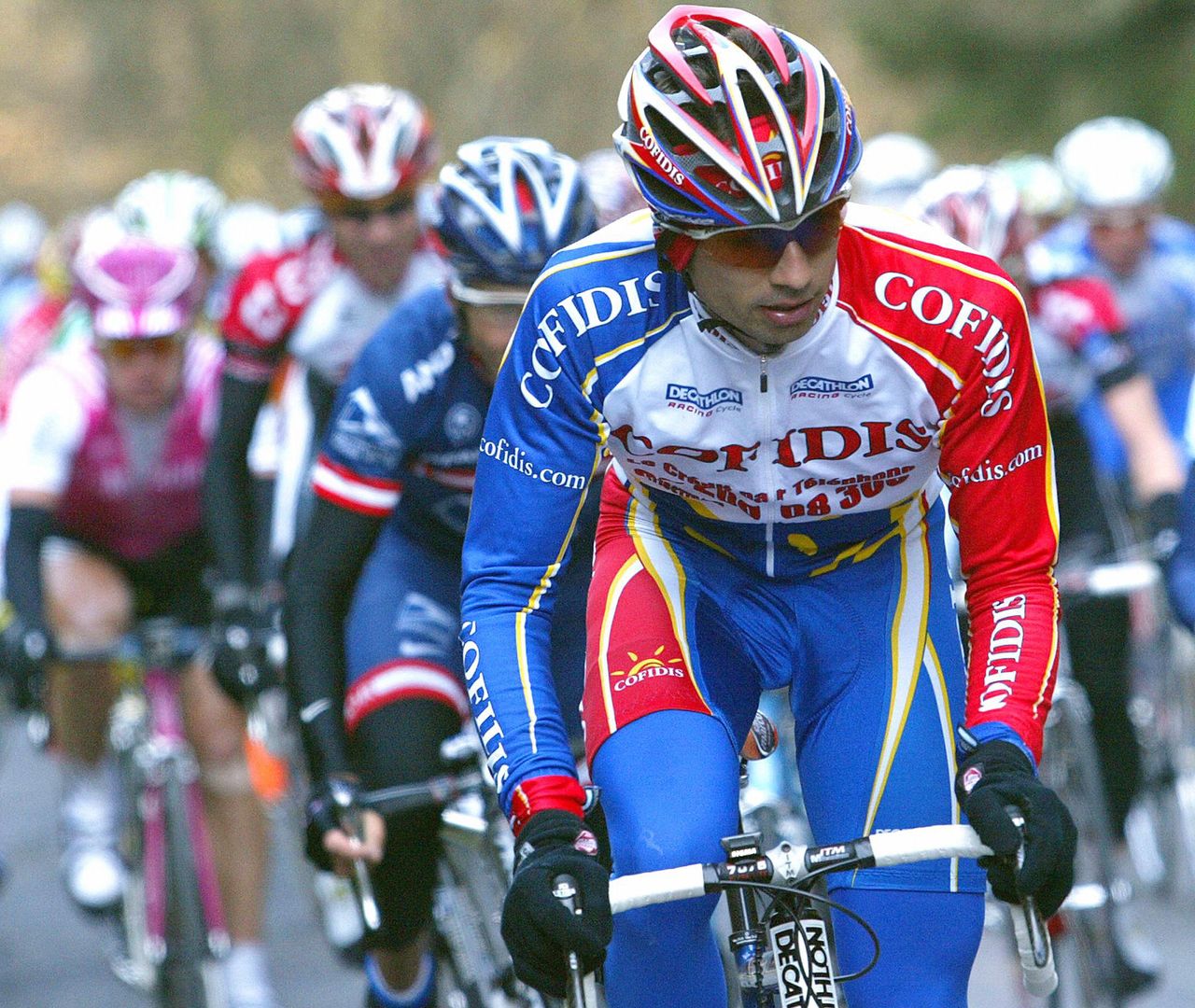 David Moncoutie at Criterium International in 2004.