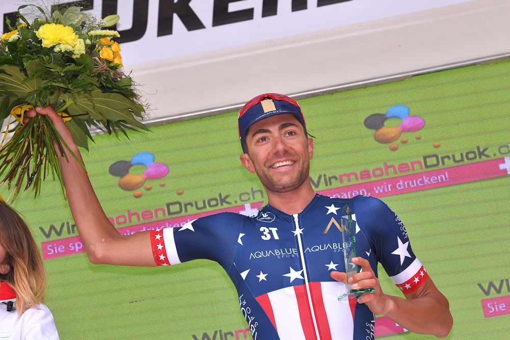 Larry Warbasses was the most aggressive rider during stage 5 at Tour de Suisse