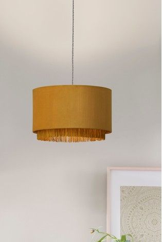 Next lighting: Clarendon Fringed Easy Fit Shade