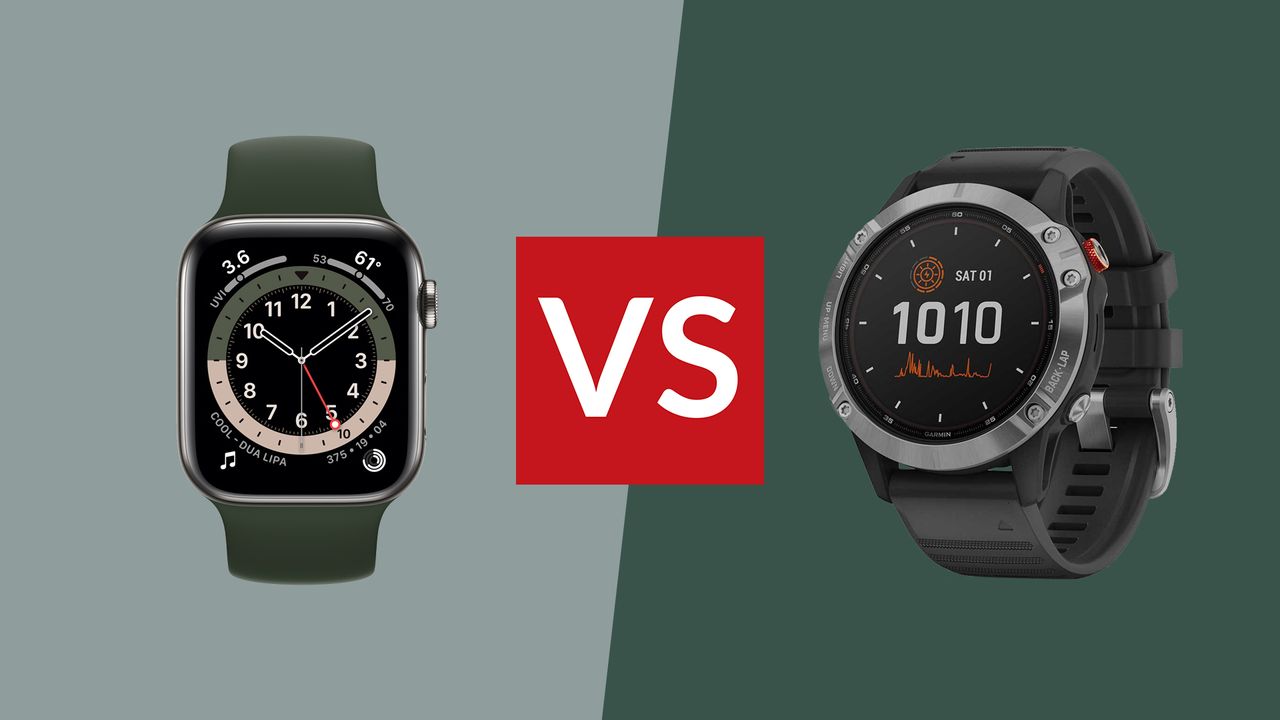 Apple Watch Series 6 vs Garmin Fenix 6