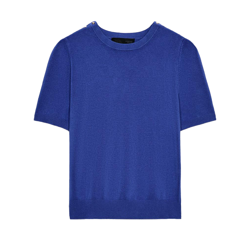 Zara blue knitted top