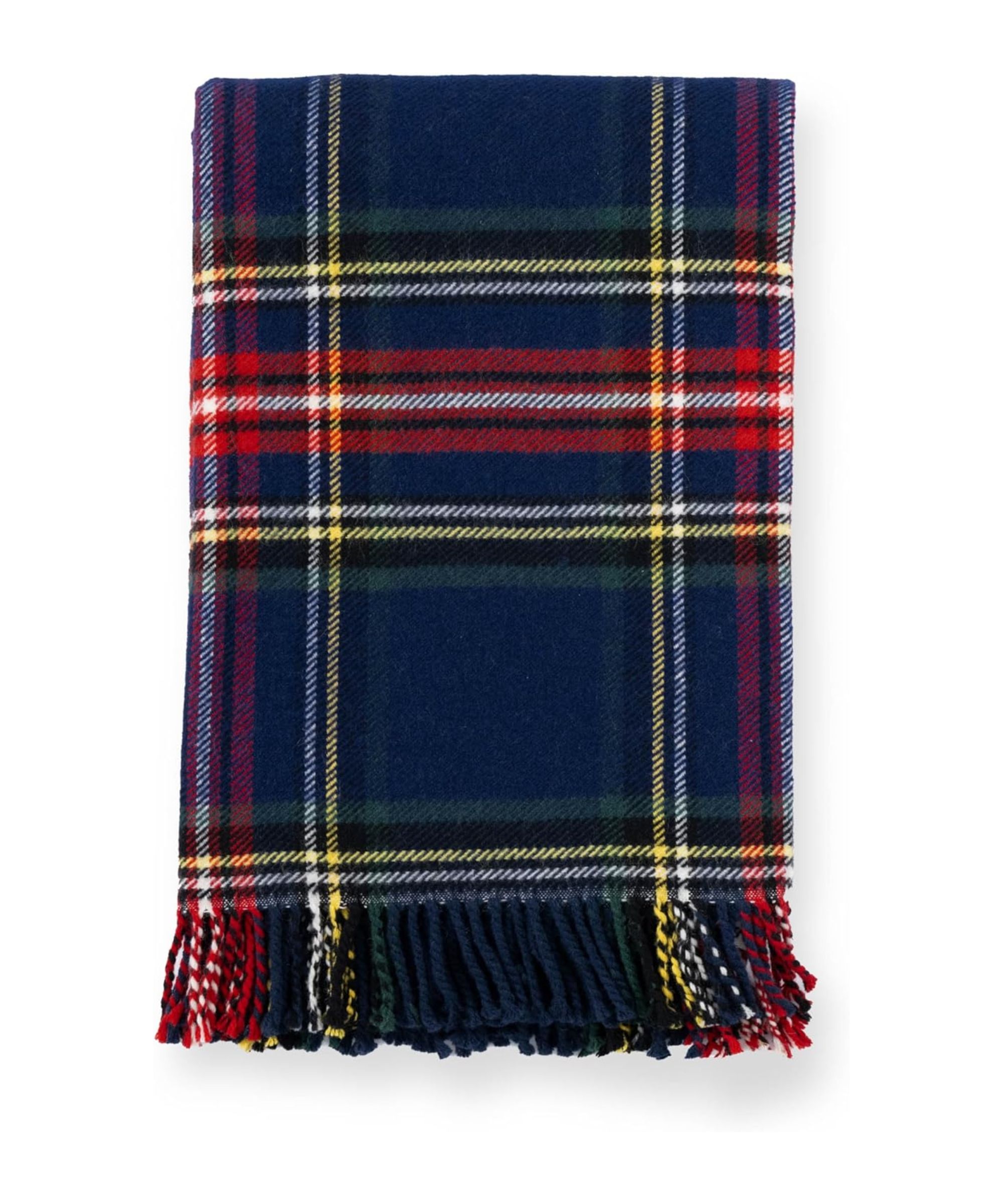 Holiday Plaid Throw Blanket