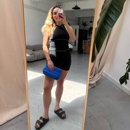 Health writer Georgia Brown trying shy girl workouts in her local studio