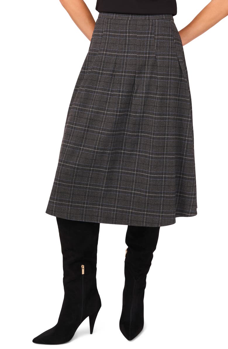 Pleated Midi Skirt