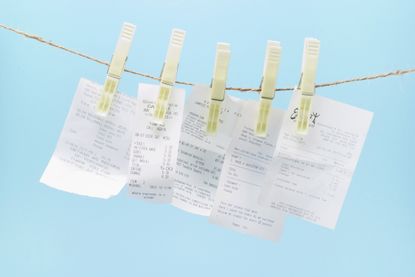 recycling receipts