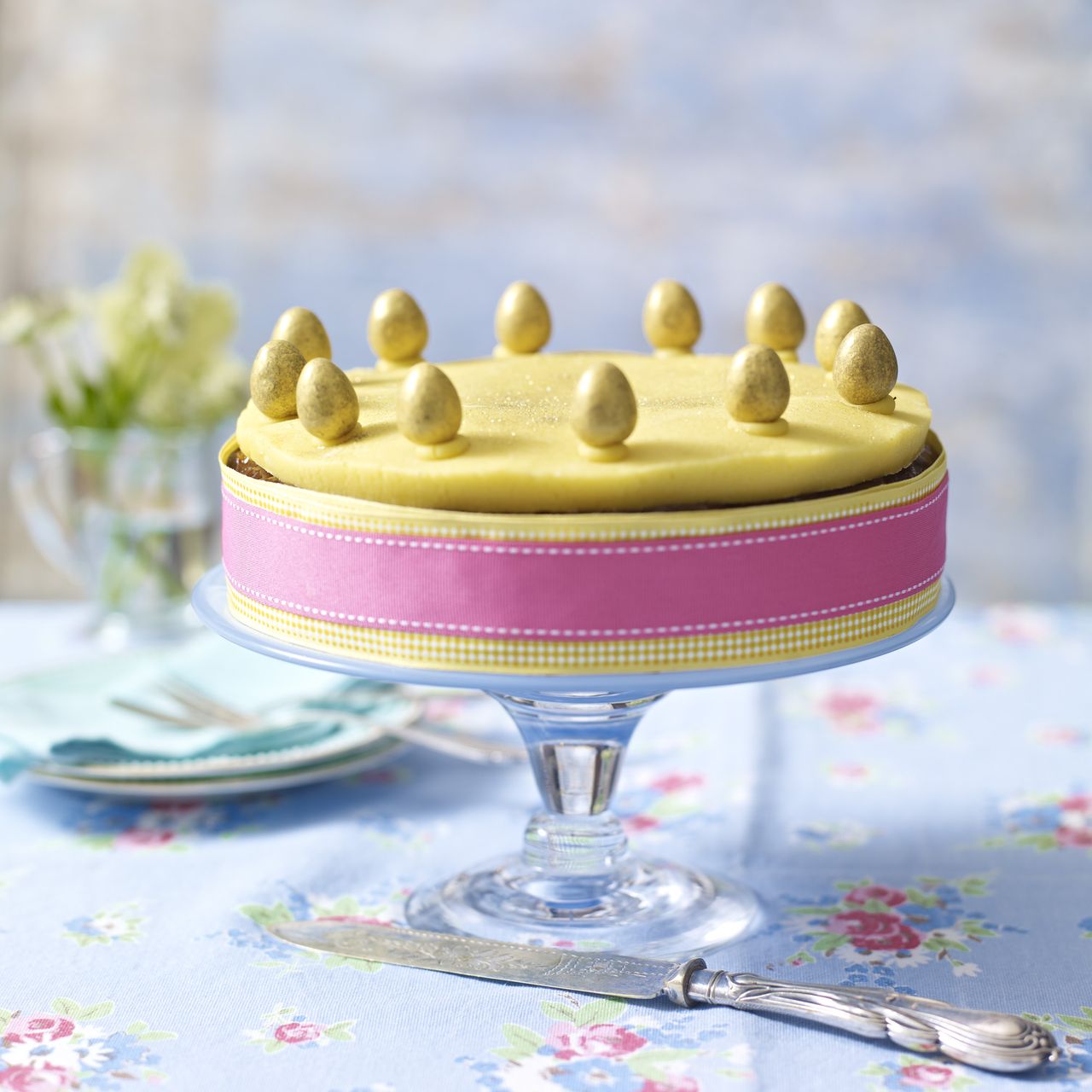 Chocolate Simnel Cake