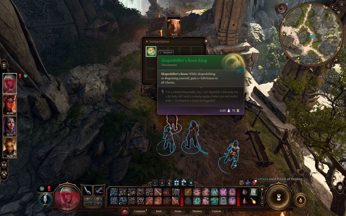 Baldur's Gate 3 strange ox