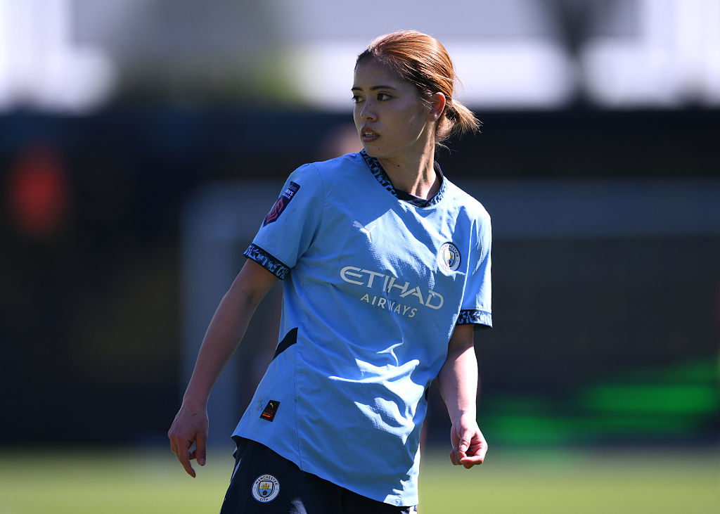 Yui Hasegawa in training