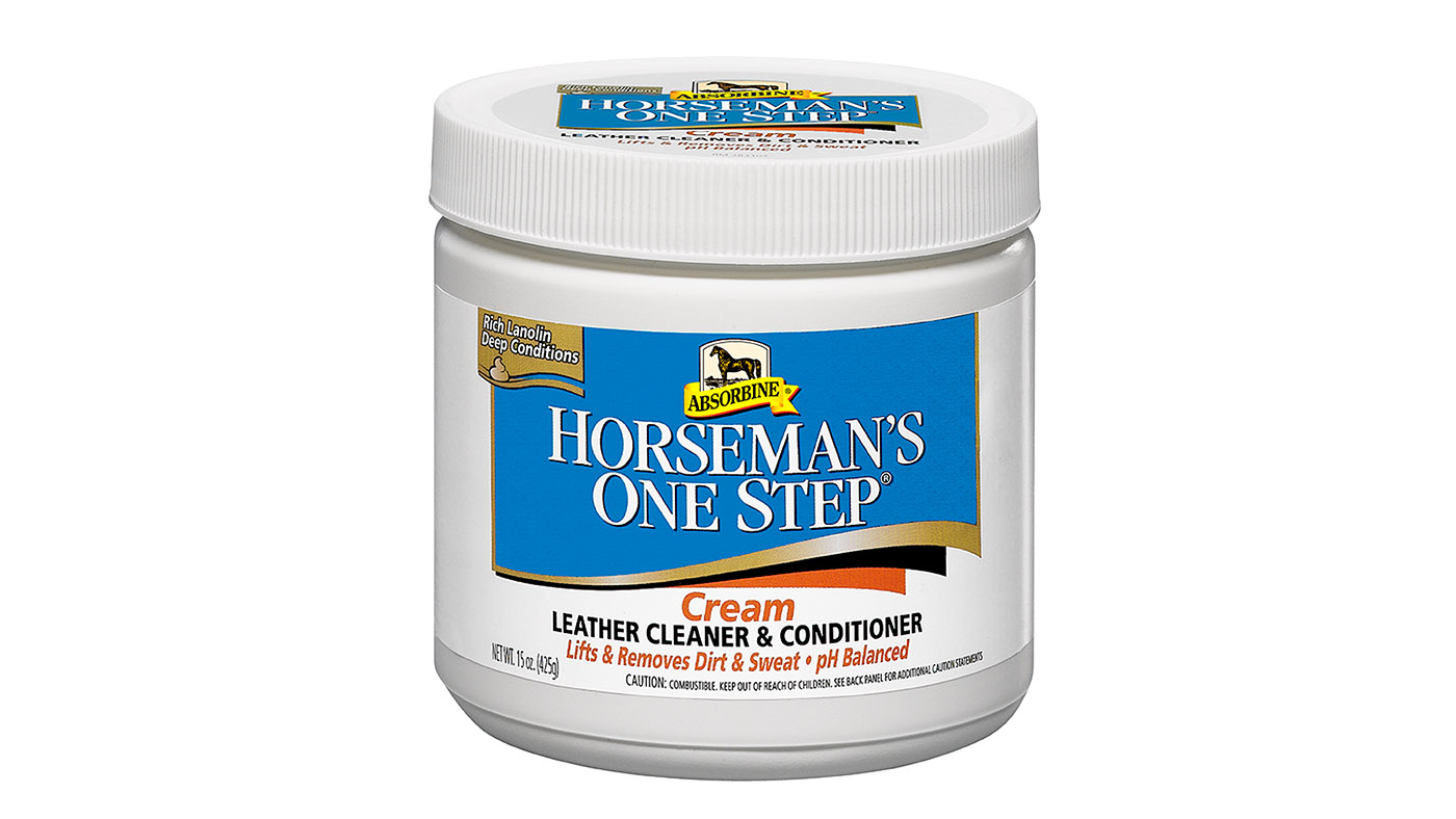 Absorbine Horsemans one step tack cleather. Best saddle soaps