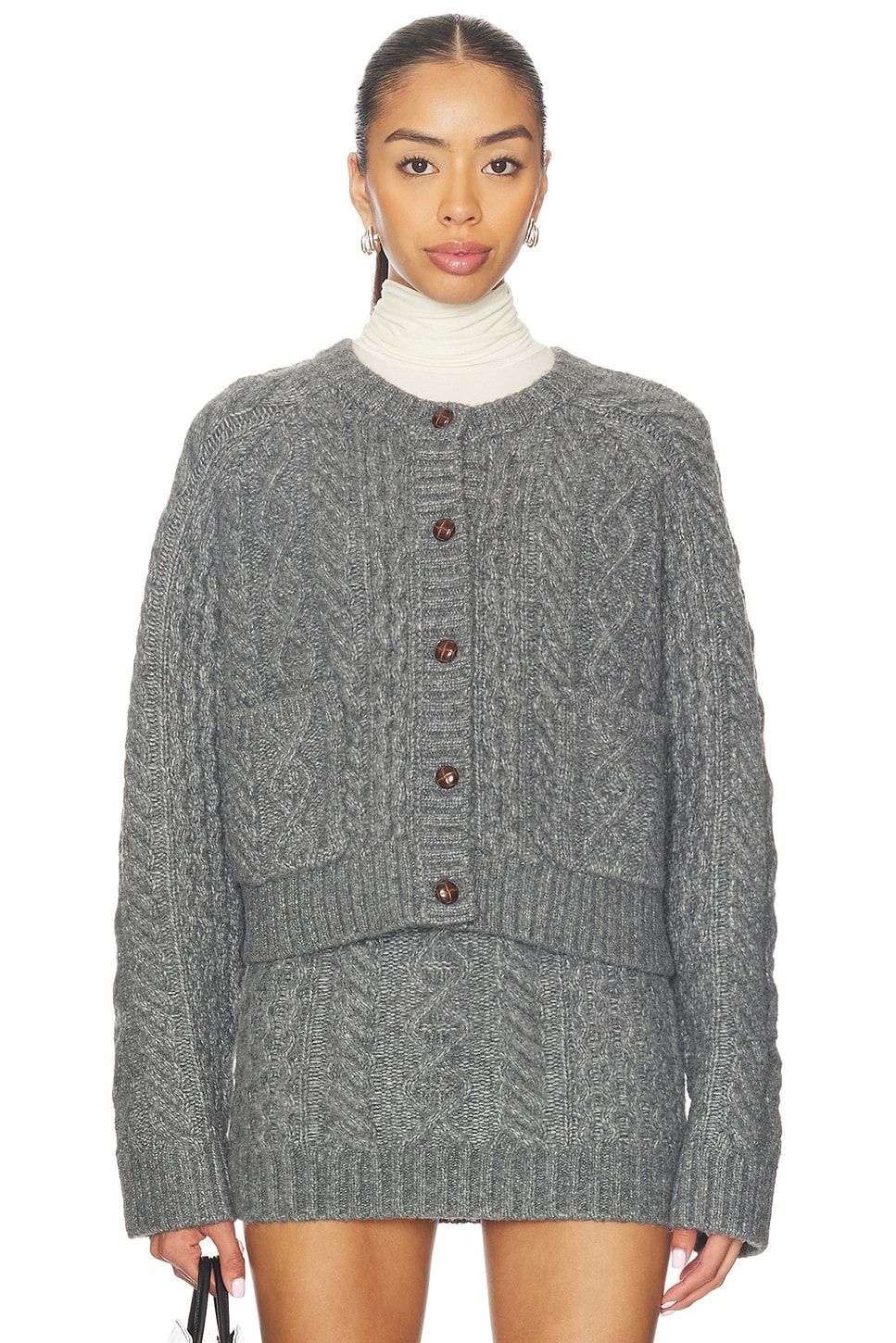 Ibona Cable Cardigan