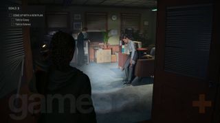 Alan Wake 2 come up with a new plan Casey and Estevez in sheriff's station